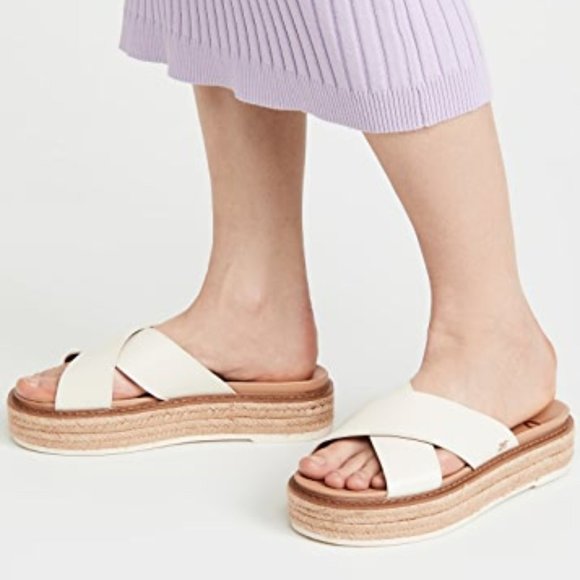 Sam Edelman Shoes - Sam Edelman Korina Platform Sandals in Ivory Size 8